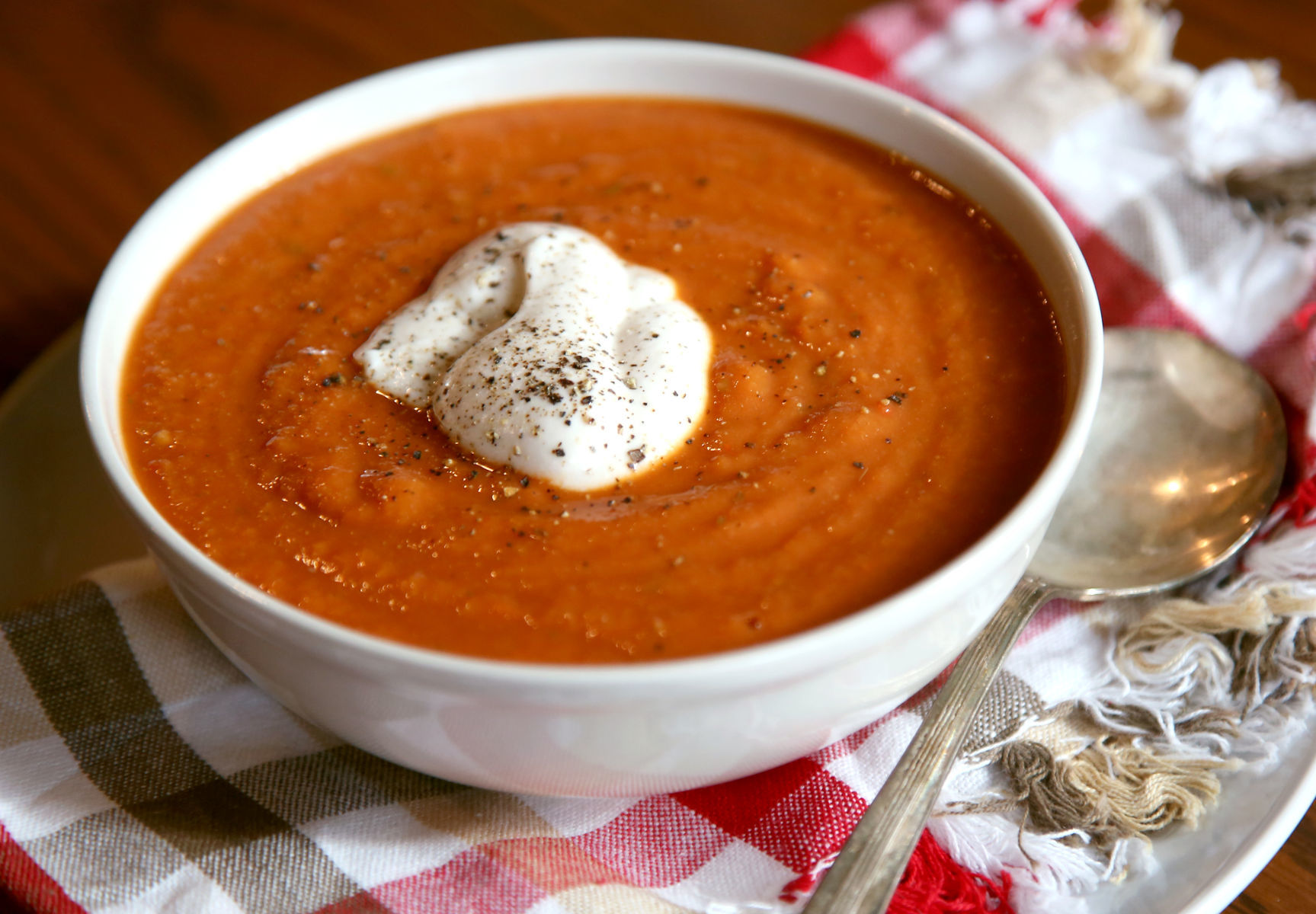 Creamy Roasted Tomato Soup